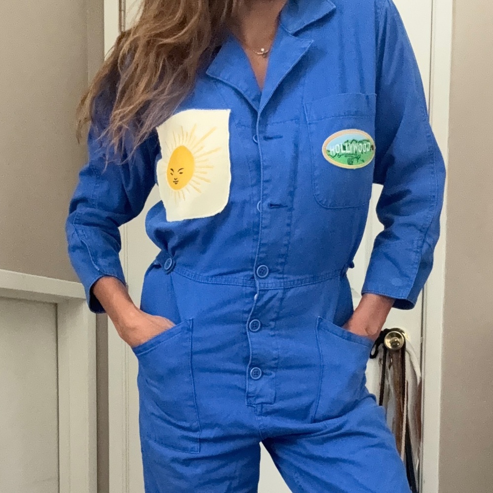 NWT - Customized  JUMPSUIT - COVERALL - One of a Kind  - brand PISTOLA
